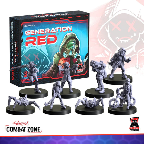 Cyberpunk Red: Combat Zone - Generation Red Starter Gang