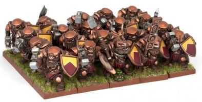 Kings of War - Dwarfs - Ironclad Regiment