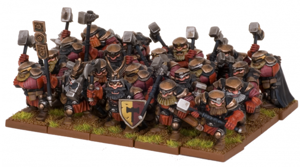 Kings of War - Dwarfs - Shieldbreaker Regiment