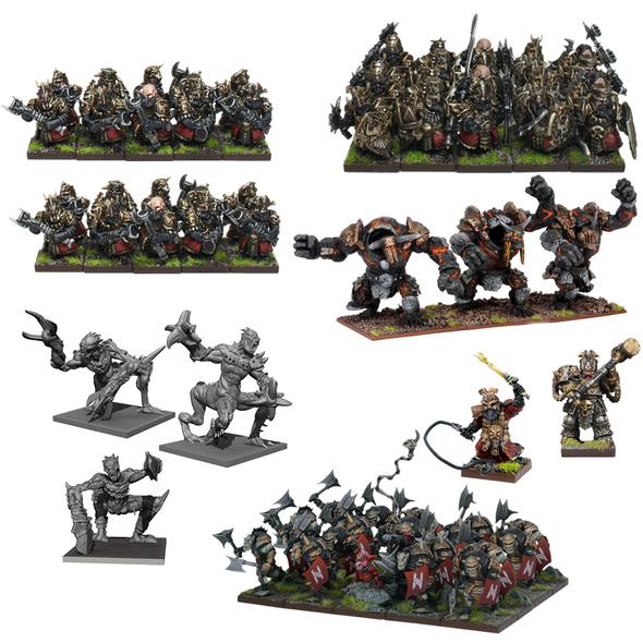 Kings of War - Abyssal Dwarfs - Mega Army (2020)