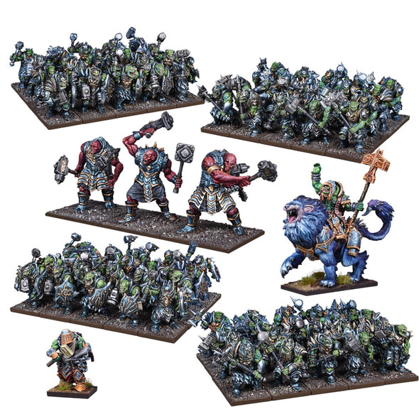 Kings of War - Riftforged Orcs - Mega Army