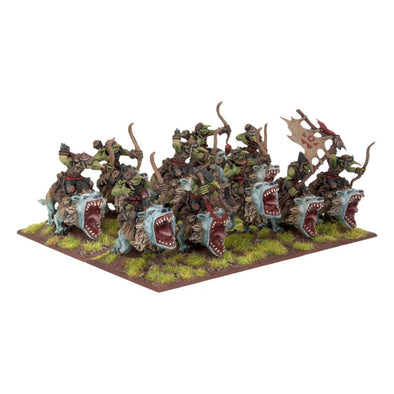 Kings of War - Goblin - Fleabag Rider Sniffs Regiment