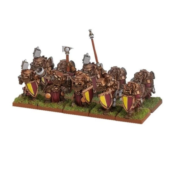 Kings of War - Dwarfs - Ironguard (w/ Command Pack) [MGWEBD304]