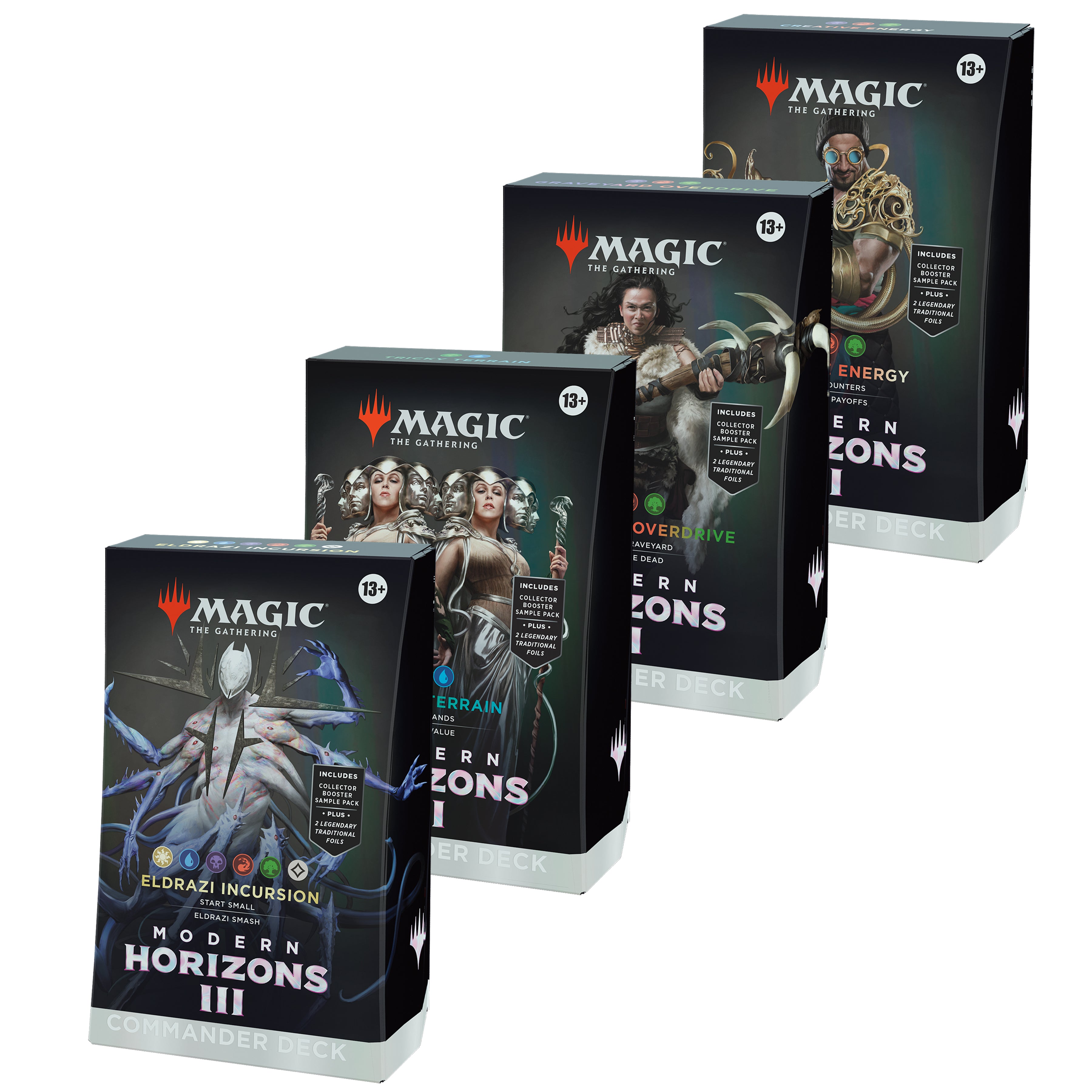 401 Games Canada - MTG - Modern Horizons 3 - Commander Deck - Set of 4 401 Games Canada - MTG - Modern Horizons 3 - Commander Deck - Set of 4