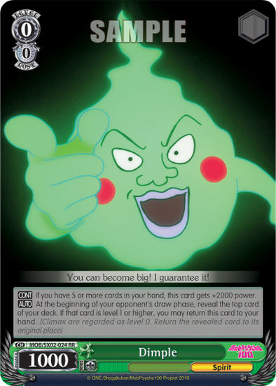 Dimple - MOB/SX02-024 - Double Rare available at 401 Games Canada