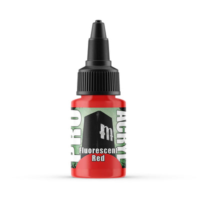 Monument Hobbies - Pro Acryl Paint - Fluorescent Red [MPA-F01]