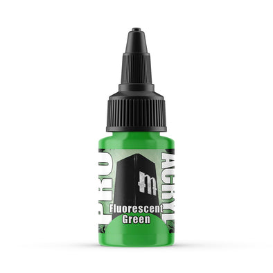 Monument Hobbies - Pro Acryl Paint - Fluorescent Green [MPA-F04]