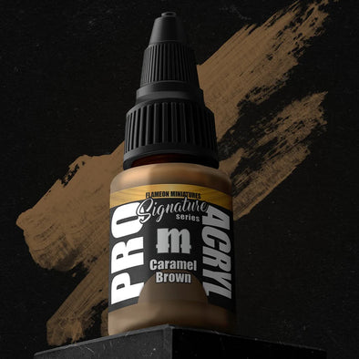 Monument Hobbies - Pro Acryl Paint - Flameon Caramel Brown [MPA-S28]