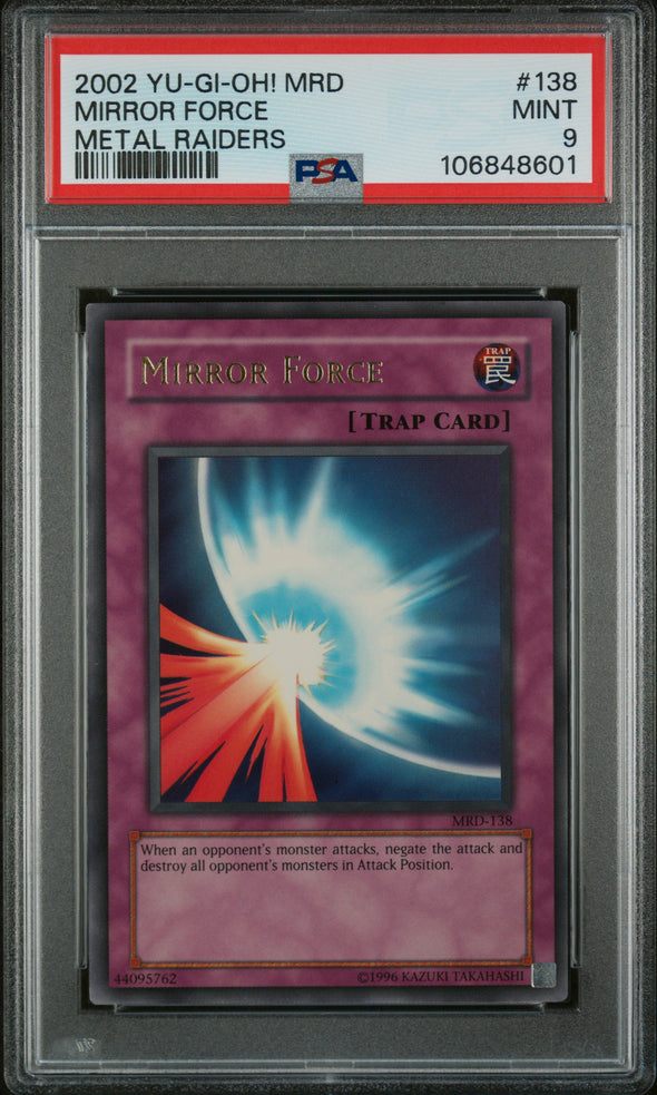 Mirror Force [Unlimited] MRD-138 YuGiOh Metal Raiders MINT 9