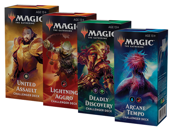 MTG - Challenger Decks 2019 - Set of 4 available at 401 Games Canada