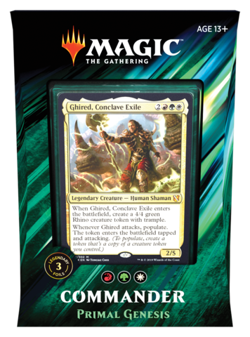 MTG - Commander 2019 - Primal Genesis available at 401 Games Canada