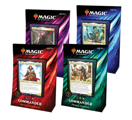 MTG - Commander 2019 - Set of 4 Decks available at 401 Games Canada