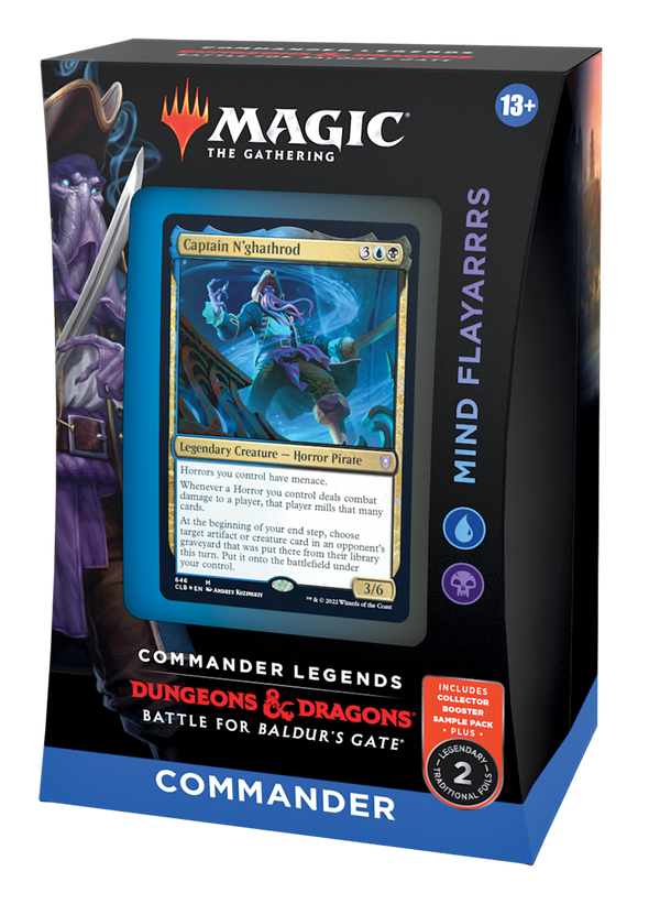 MTG - Commander Legends: Battle for Baldur's Gate - English Commander Deck - Mind Flayarrrs available at 401 Games Canada