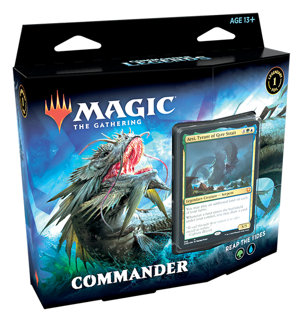 MTG - Commander Legends - Commander Deck - Reap the Tides available at 401 Games Canada