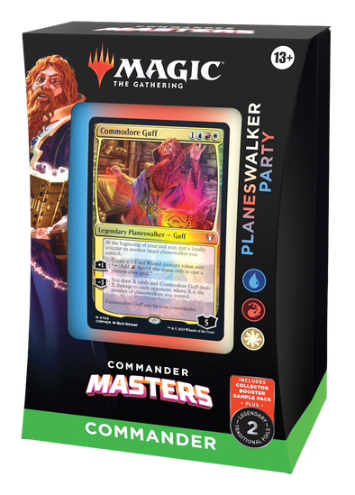 MTG - Commander Masters - Commander Deck - Planeswalker Party available at 401 Games Canada