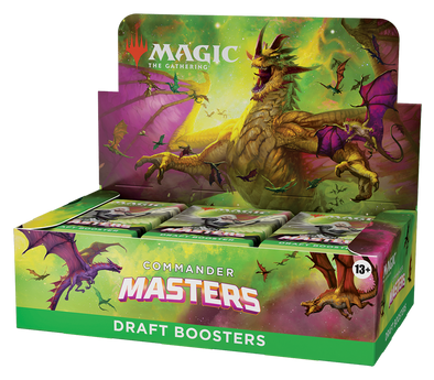 MTG - Commander Masters - English Draft Booster Box available at 401 Games Canada