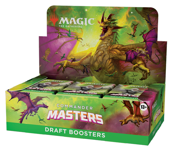 MTG - Commander Masters - English Draft Booster Box available at 401 Games Canada
