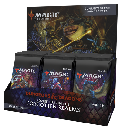 MTG - Dungeons & Dragons: Adventures in the Forgotten Realms - English Set Booster Box available at 401 Games Canada