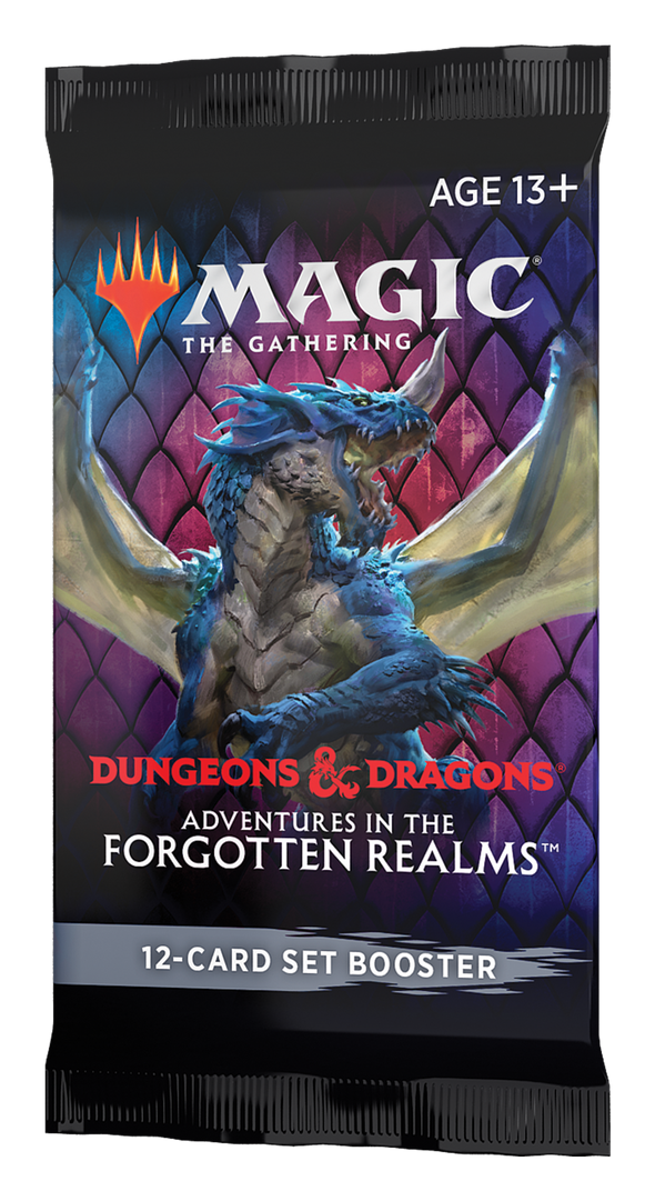 MTG - Dungeons & Dragons: Adventures in the Forgotten Realms - English Set Booster Pack available at 401 Games Canada