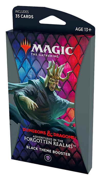 MTG - Dungeons & Dragons: Adventures in the Forgotten Realms - Theme Booster Pack - Black available at 401 Games Canada