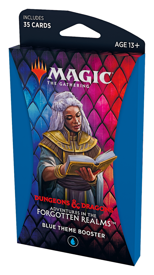 MTG - Dungeons & Dragons: Adventures in the Forgotten Realms - Theme Booster Pack - Blue available at 401 Games Canada