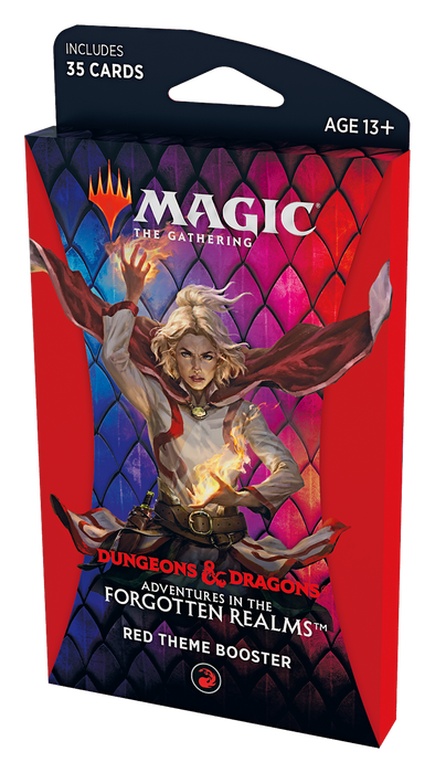 MTG - Dungeons & Dragons: Adventures in the Forgotten Realms - Theme Booster Pack - Red available at 401 Games Canada