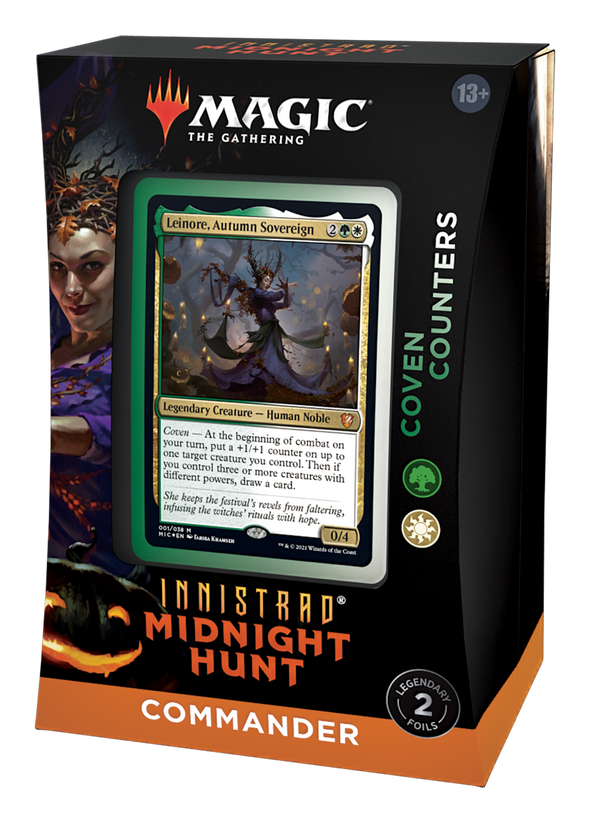 MTG - Innistrad: Midnight Hunt - Commander Deck - Coven Counters available at 401 Games Canada