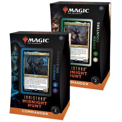MTG - Innistrad: Midnight Hunt - Commander Deck - Set of 2 available at 401 Games Canada
