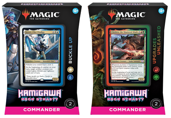 MTG - Kamigawa: Neon Dynasty - Commander Deck - Set of 2 available at 401 Games Canada