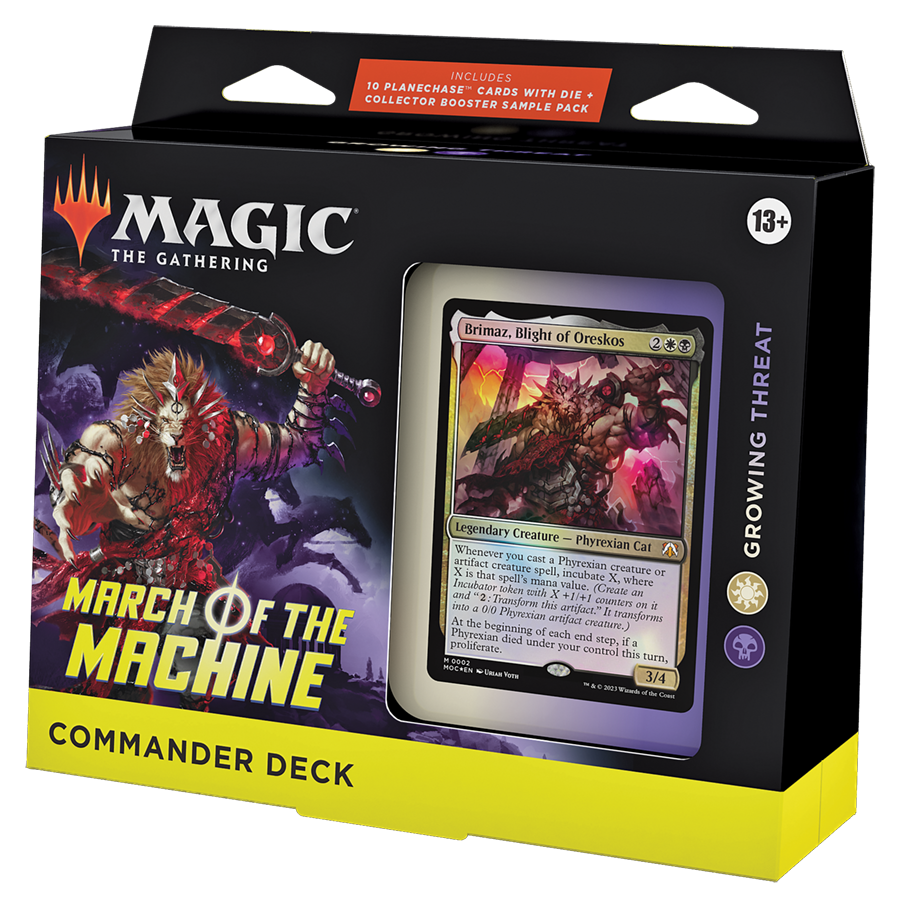 401 Games Canada - MTG - March of the Machine - Commander Deck - Growing Threat 401 Games Canada - MTG - March of the Machine - Commander Deck - Growing Threat