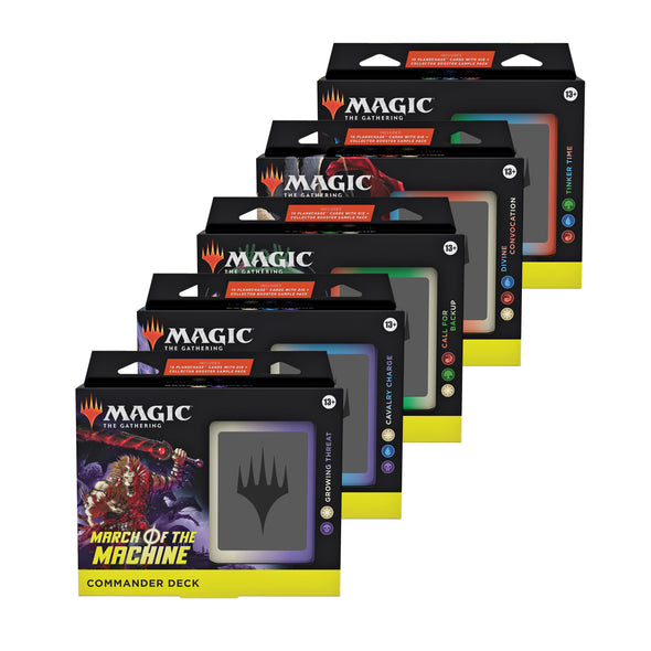 MTG - March of the Machine - Commander Deck - Set of 5 available at 401 Games Canada