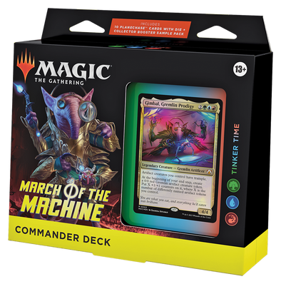 MTG - March of the Machine - Commander Deck - Tinker Time available at 401 Games Canada