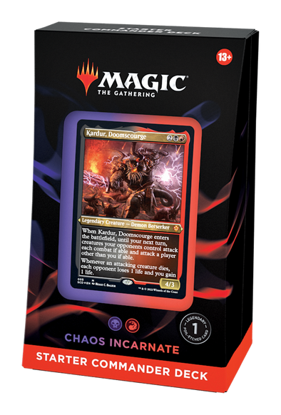 401 Games Canada - MTG - Starter Commander Deck - Chaos Incarnate 401 Games Canada - MTG - Starter Commander Deck - Chaos Incarnate