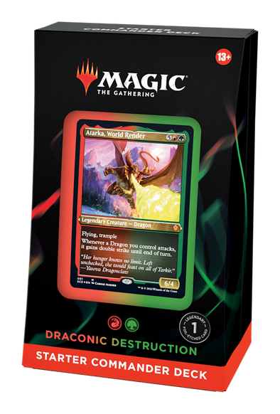 MTG - Starter Commander Deck - Draconic Destruction available at 401 Games Canada