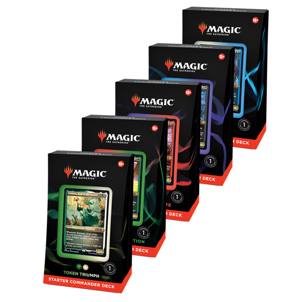 MTG - Starter Commander Deck - Set of 5 Decks available at 401 Games Canada