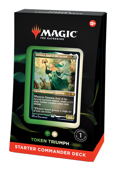 MTG - Starter Commander Deck - Token Triumph available at 401 Games Canada