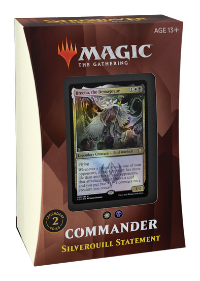 MTG - Strixhaven - Commander 2021 - Silverquill Statement available at 401 Games Canada