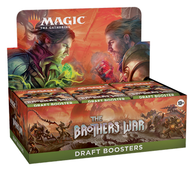 MTG - The Brothers' War - English Draft Booster Box available at 401 Games Canada