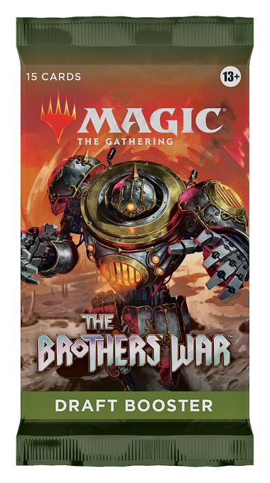 MTG - The Brothers' War - English Draft Booster Pack available at 401 Games Canada