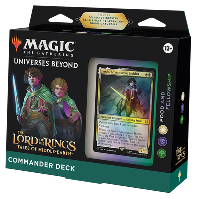 MTG The Lord of The Rings: Talles of Middle-Earth Commander Deck Comida y  comunidad