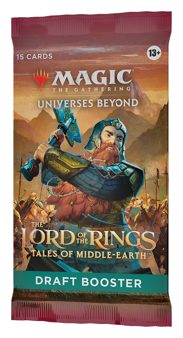 MTG - The Lord of the Rings: Tales of Middle-Earth - English Draft Booster Pack available at 401 Games Canada