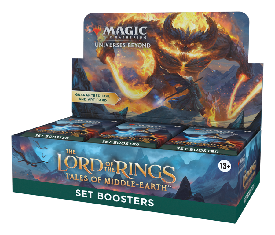 401 Games Canada - MTG - The Lord of the Rings: Tales of Middle-Earth - English Set Booster Box 401 Games Canada - MTG - The Lord of the Rings: Tales of Middle-Earth - English Set Booster Box