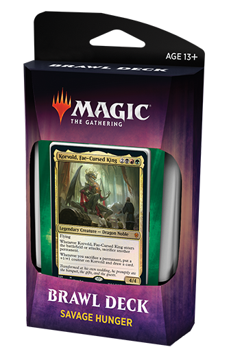 MTG - Throne of Eldraine - Brawl Deck - Savage Hunger available at 401 Games Canada