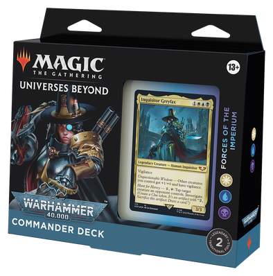 MTG - Universes Beyond: Warhammer 40,000 - Commander Deck - Forces of the Imperium available at 401 Games Canada