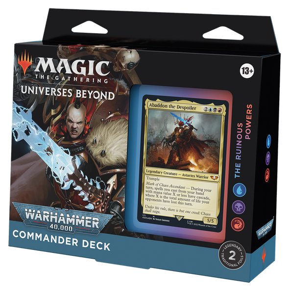 MTG - Universes Beyond: Warhammer 40,000 - Commander Deck - The Ruinous Powers available at 401 Games Canada