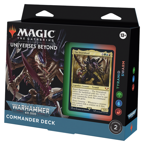 MTG - Universes Beyond: Warhammer 40,000 - Commander Deck - Tyranid Swarm available at 401 Games Canada