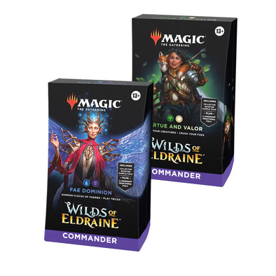 MTG - Wilds of Eldraine - Commander Deck - Set of 2 available at 401 Games Canada