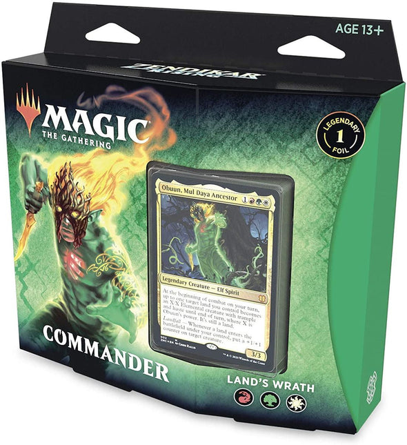 MTG - Zendikar Rising - Commander Deck - Land's Wrath available at 401 Games Canada