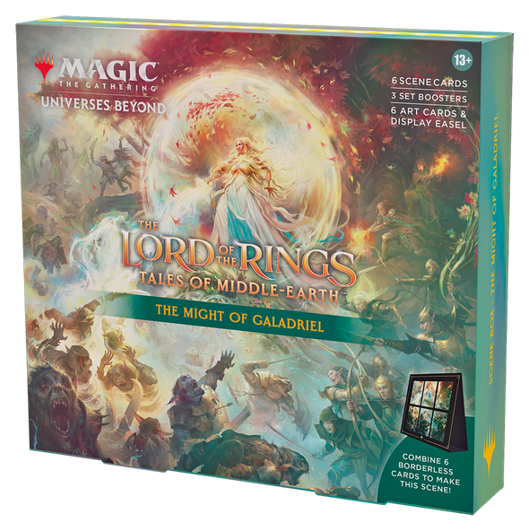 MTG - The Lord of the Rings: Tales of Middle-Earth - Scene Box - The Might of Galadriel (Pre-Order) available at 401 Games Canada