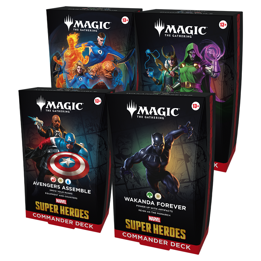 mtg universe beyond commander decks 401 Games Canada - MTG - Universes Beyond: Marvel Super Heroes - Commander Deck